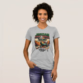 T-shirt Mode Jordan Objectif Squelette Nations Attaquant D (Devant entier)