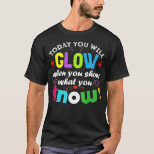 T-shirt Mode Jour D'Essai Sur Les Idées D'Essai Des Ensei