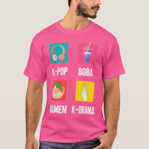 T-shirt Mode K-Pop pour les fans de K-Drama coréen K-Pop M