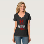 T-shirt Mode Kickboxing On Material Arts Kickboxing Kickb (Devant entier)