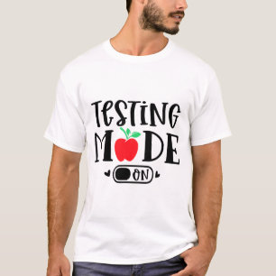 T-shirt Mode Le Dernier Jour De L'École Jour De L'Examen E