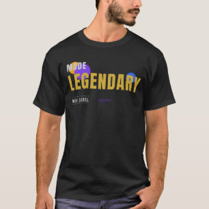 T-shirt Mode Légendaire – Typographie de la technologie de