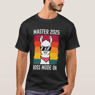 T-shirt MODE MAÎTRE 2025 ACTIVÉ Funny Maîtrise Lam
