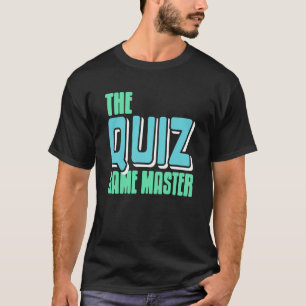 T-shirt Mode Maître de Jeu de Quiz Activé pour les Personn