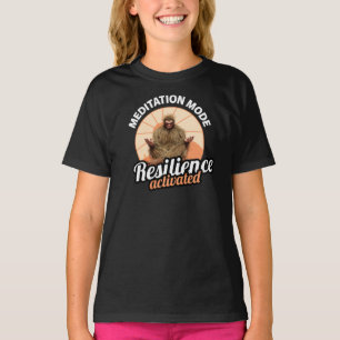 T-shirt Mode Méditation Bigfoot Résilience Activée