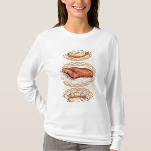 T-shirt Mode moderne des plats de portion, de Mme Beaton