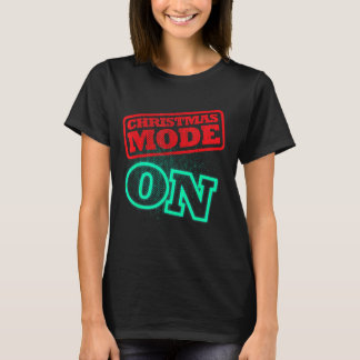 T-shirt Mode Noël Activé