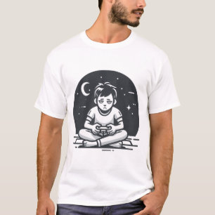 T-shirt Mode nuit pour joueur fatigué
