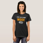 T-shirt Mode observation des oiseaux sur (Devant entier)