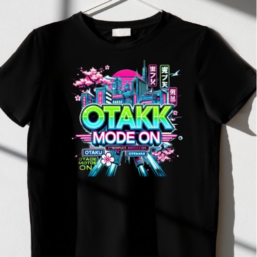 T-shirt Mode Otaku activé