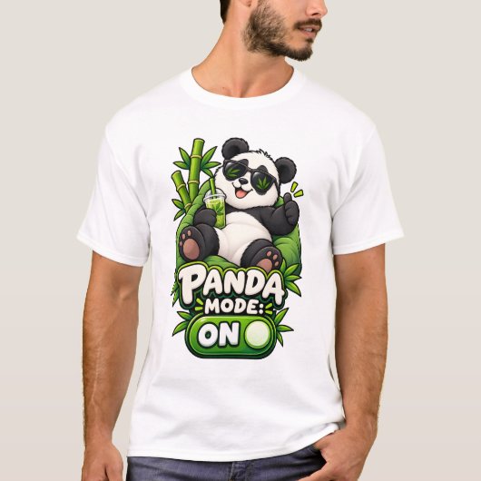 T-shirt Mode Panda Activé (Devant)