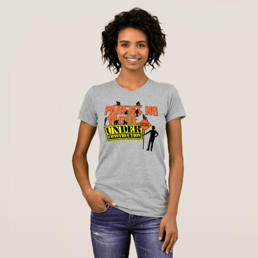 T-shirt Mode parental en construction Parent attendu (Devant entier)