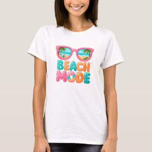 T-shirt Mode plage Conception été
