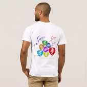 T-shirt mode pompeuse (Dos entier)