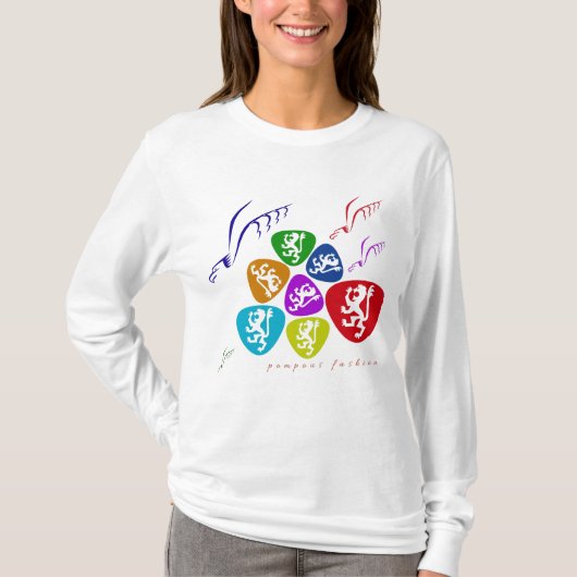T-shirt mode pompeuse (Devant)