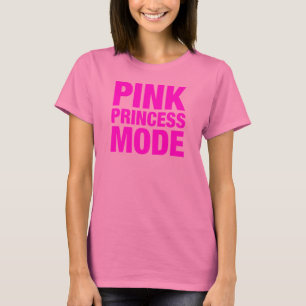 T-shirt Mode Princesse rose