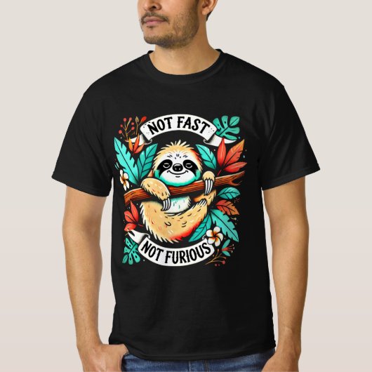T-shirt Mode refroidissement activé - Chemise T-Sloth (Devant)