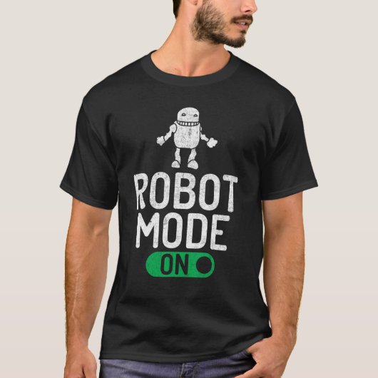 T-shirt Mode robot sur robotique (Devant)