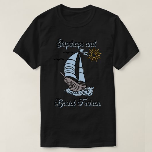 T-shirt Mode Shipshape et Bristol (Design devant)