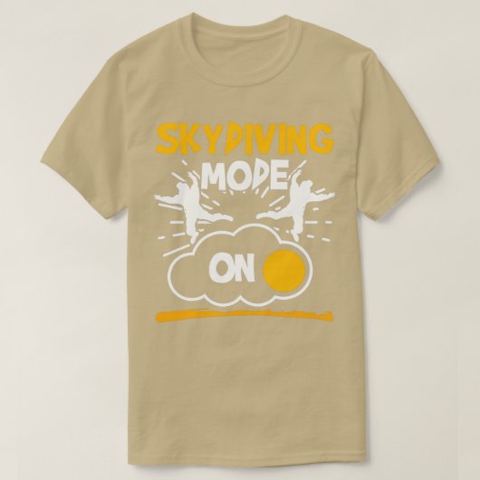T-shirt Mode Skydiver Sur Skydiver Drôle (Design devant)