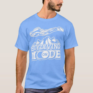 T-shirt Mode Skydiving Sur Parachutiste Parachutiste Airma