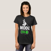 T-shirt Mode sur le coffre de pôle (Devant entier)