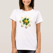 T-shirt Mode tendance Alien MOD des années 60 Hippie Daisy (Devant)