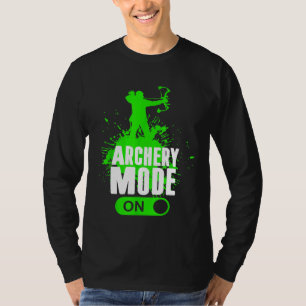 T-shirt Mode Tir À L'Arc Sur Cool Chasse Bow Arrow Hommes