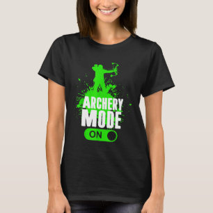 T-shirt Mode Tir À L'Arc Sur Cool Chasse Bow Arrow Hommes