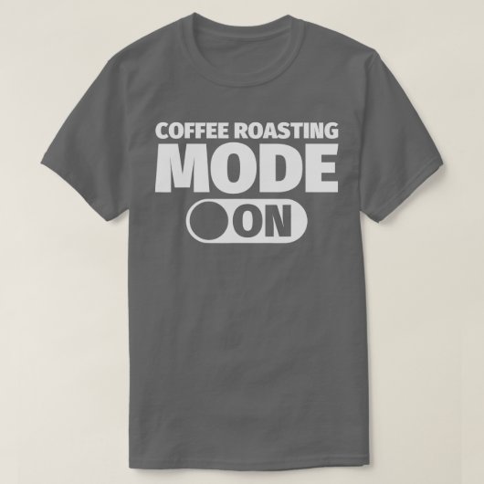 T-shirt Mode torréfaction du café sur (Design devant)
