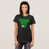 T-shirt Mode Trading Sur Crypto Blockchain Trader (Devant entier)