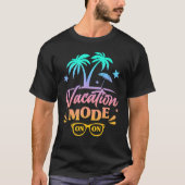 T-shirt Mode Vacances Été Mignonne Pour Hommes Femmes (Devant)