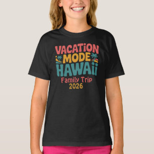 T-shirt Mode Vacances Hawaï Paradis Tropical Ambiance Été