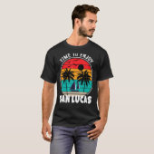T-shirt Mode Vacay Temps Pour Profiter De San Lucas Retro (Devant entier)