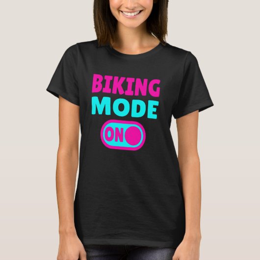 T-shirt Mode vélo activé (Devant)