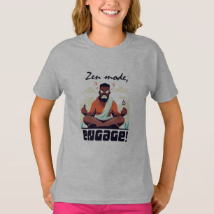 T-shirt Mode zen, engagez-vous ! ⚡ Adulte est un Glitch