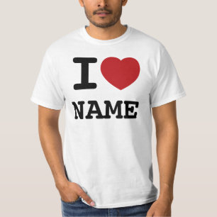 T-shirt MODÈLE - amour d'I (coeur)… Customisez ceci !