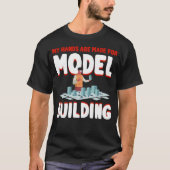 T-shirt Modèle Constructeur de wagons Kit de construction  (Devant)