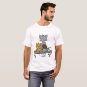 T-shirt modèle - Customisé (Devant entier)