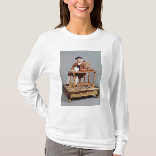 T-shirt Modèle de Benjamin Franklin à sa table (Devant)