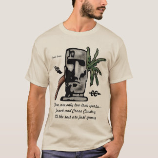 T-shirt Modèle de chemise seulement 2 sports vrais