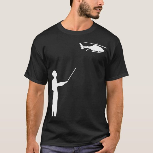 T-shirt Modèle de commande à distance Hélicoptère RC Hobby (Devant)