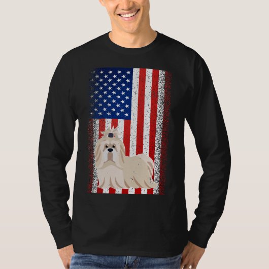 T-shirt Modèle de la fête de l'Indépendance des Etats-Unis (Devant)
