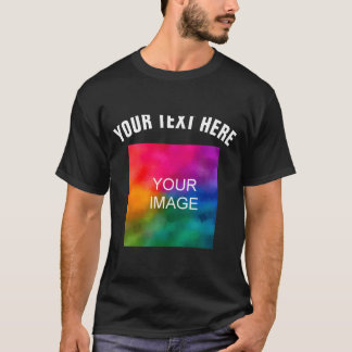 T-shirt Modèle de photo de texte à télécharger Garçons Enf