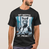 T-shirt Modèle de projet GitHub (Devant)