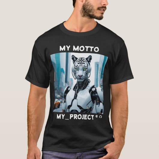 T-shirt Modèle de projet GitHub (Devant)