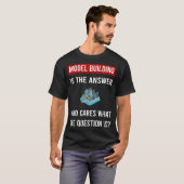 T-shirt Modèle de réponse (Devant entier)