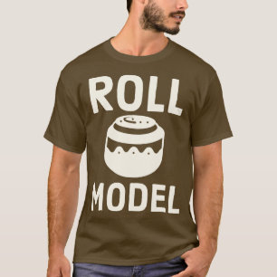T-shirt Modèle de rouleau de cannelle pour les filles chef