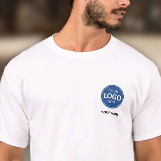 T-shirt Modèle de téléchargement du logo de l'entreprise -