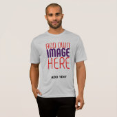 T-SHIRT MODÈLE DE TEXTE D'IMAGE ASH SIMPLE MODERNE (Devant entier)